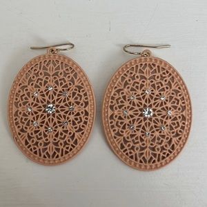 Peach Earrings
